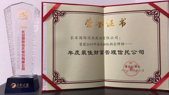 長安信托榮膺“金龍獎(jiǎng)” 以匠心鑄就財(cái)富管理新標(biāo)桿